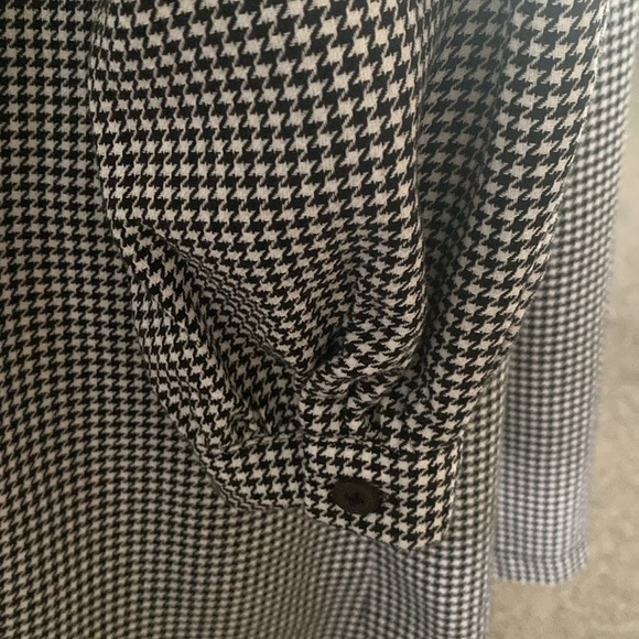 Zara Girls Black White Asymmetrical Ruffled Sundress Long Puff Sleeves Dress 14 - Picture 4 of 11